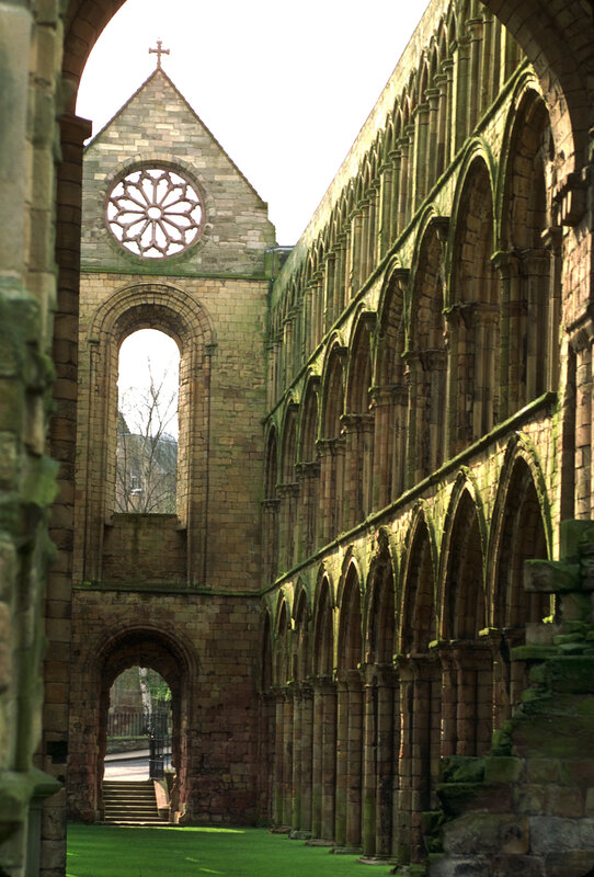 ruins of a medieval abbey