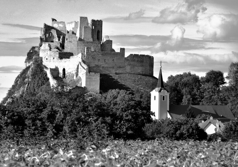 Ruins of a medieval castle