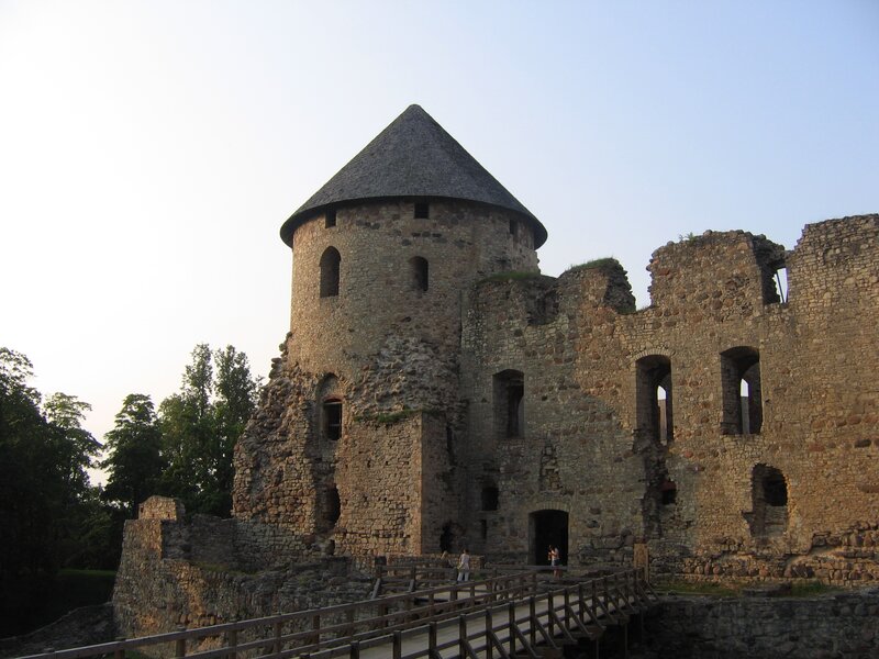 ruins of a medieval castle