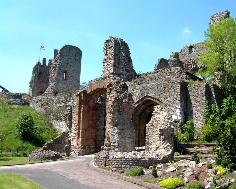 ruins of a medieval castle