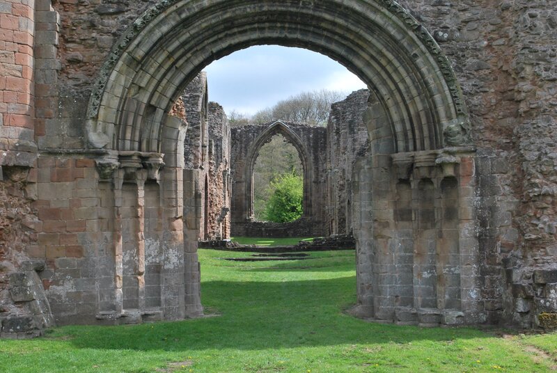 Ruins of a Stone Archway — Green