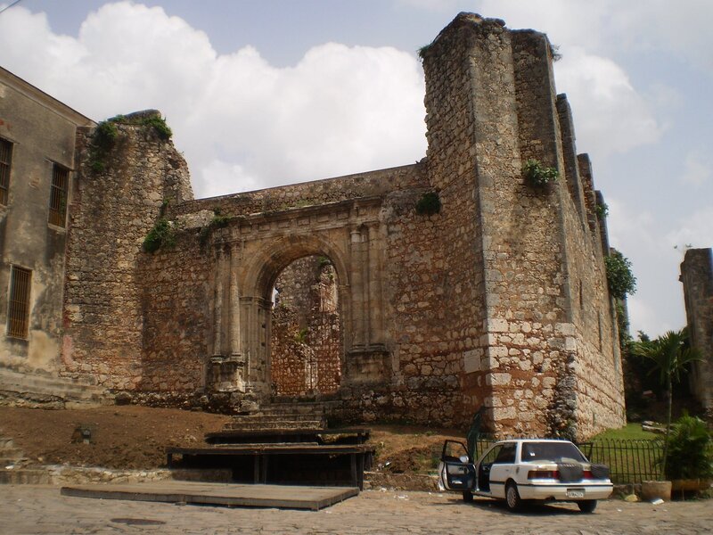 ruins of a stone building