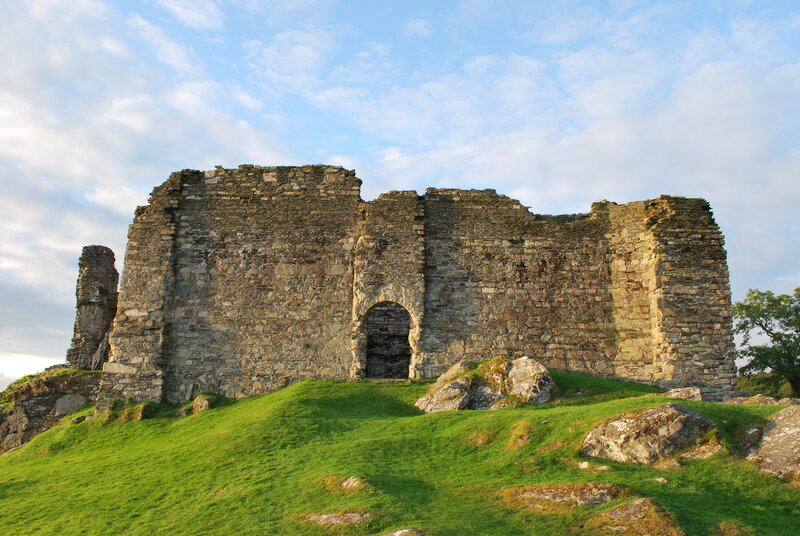 ruins of a stone castle