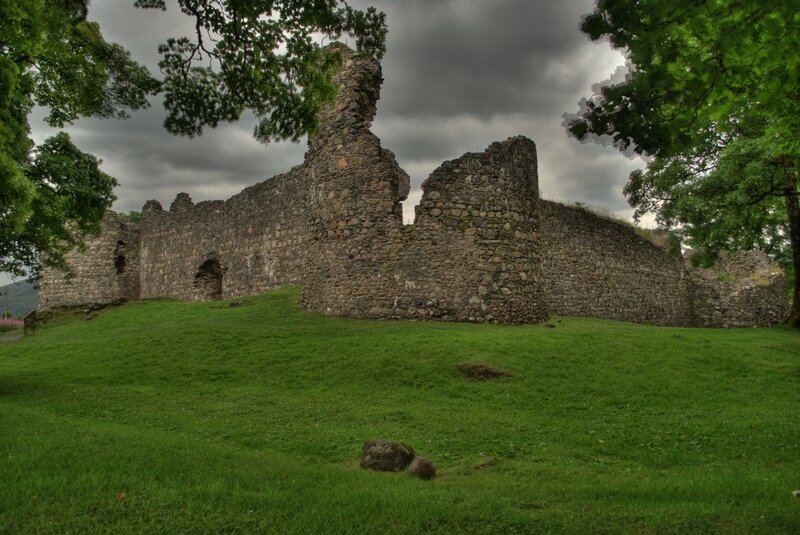 ruins of a stone castle