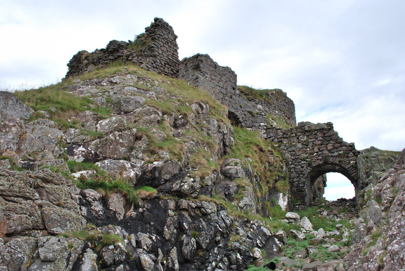 ruins of a stone castle