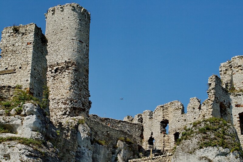 Ruins of a stone castle