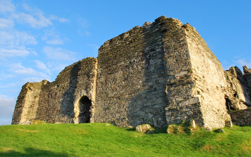 ruins of a stone castle