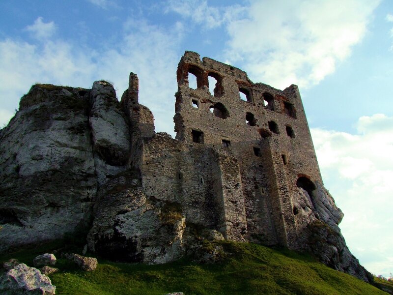 Ruins of a stone castle