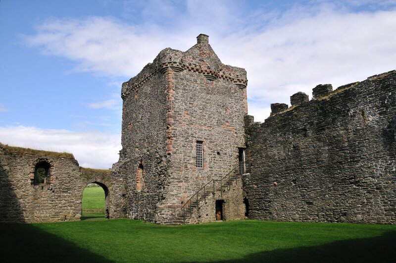 ruins of a stone castle