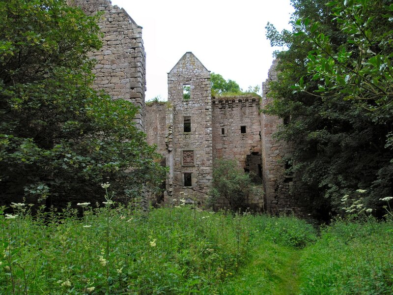 ruins of a stone castle