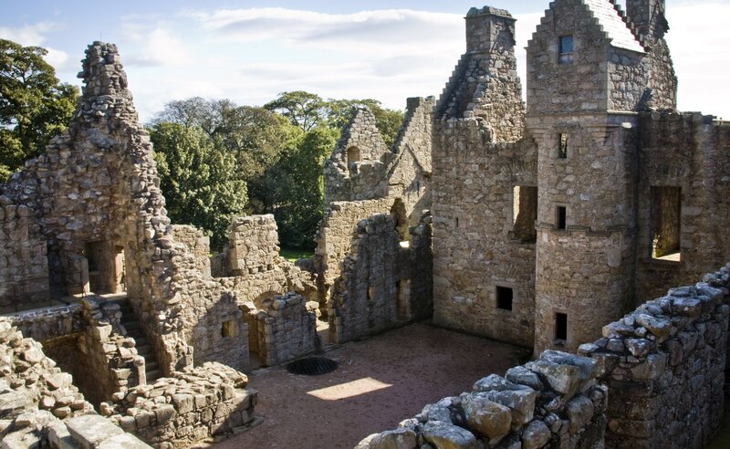 ruins of a stone castle