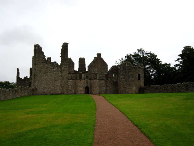 ruins of a stone castle