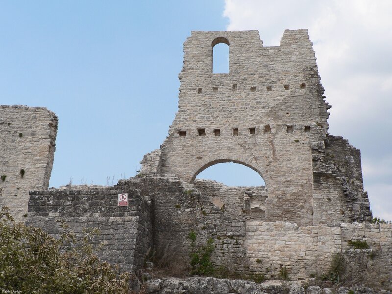 ruins of a stone castle
