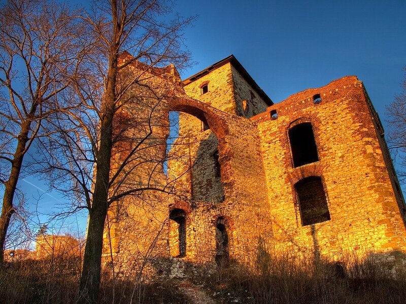 ruins of a stone castle