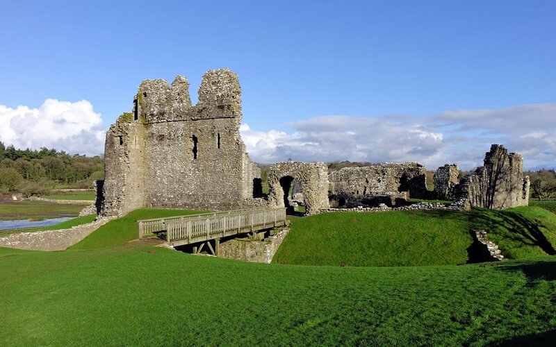 Ruins of a Stone Castle — Green