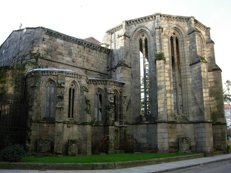 ruins of a stone church