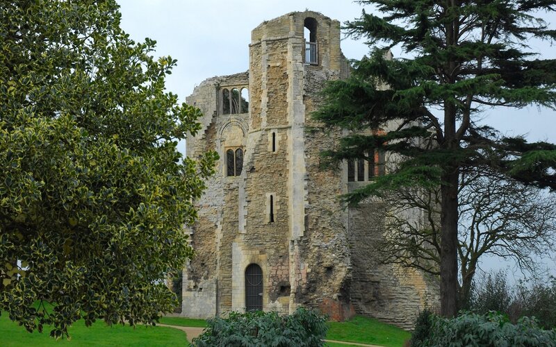 ruins of a stone tower