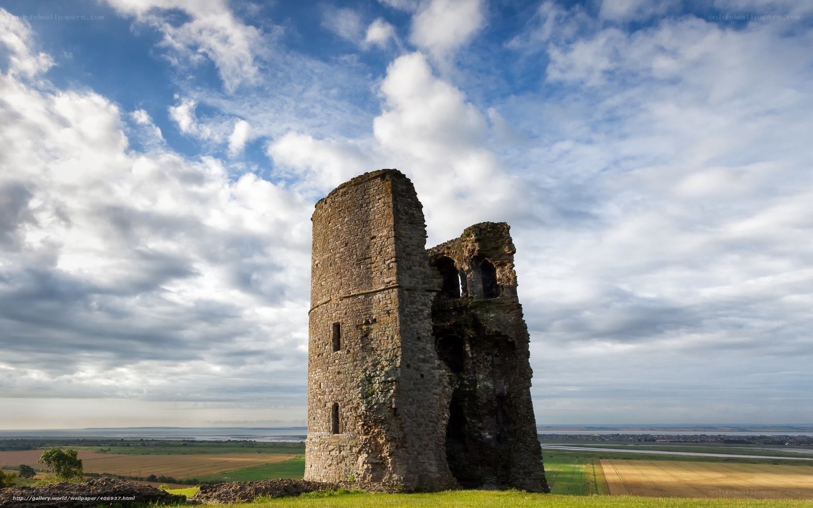 Ruins of a stone tower