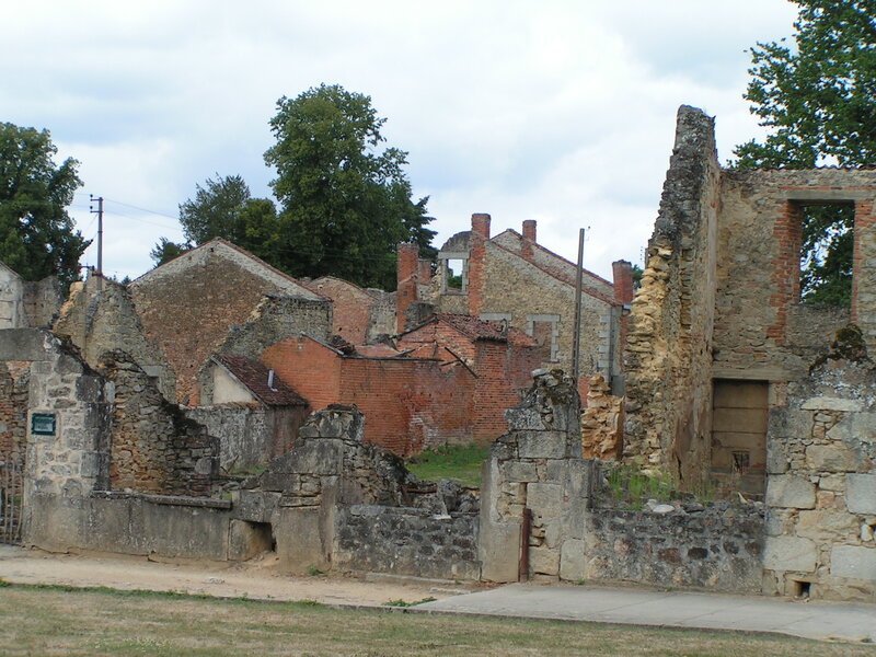 ruins of a village