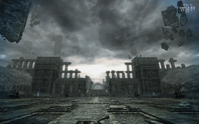 ruins of an ancient city