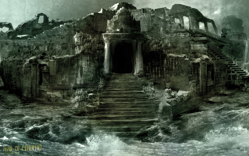 Ruins of an ancient temple