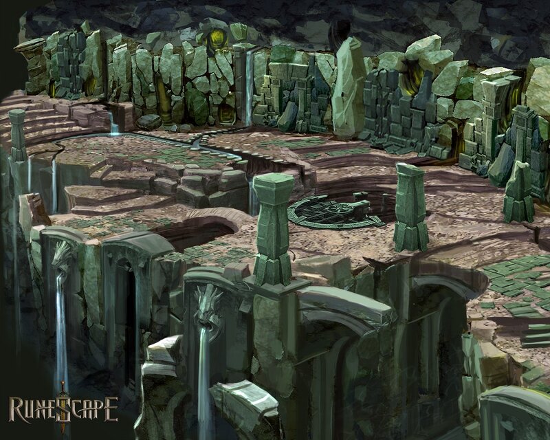 Ruins of an ancient temple