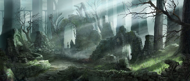 ruins of an ancient temple