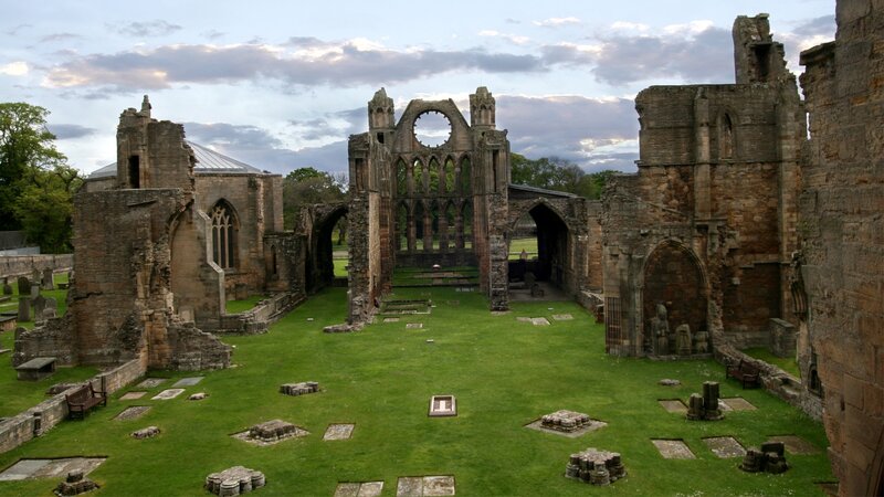 ruins of an old abbey