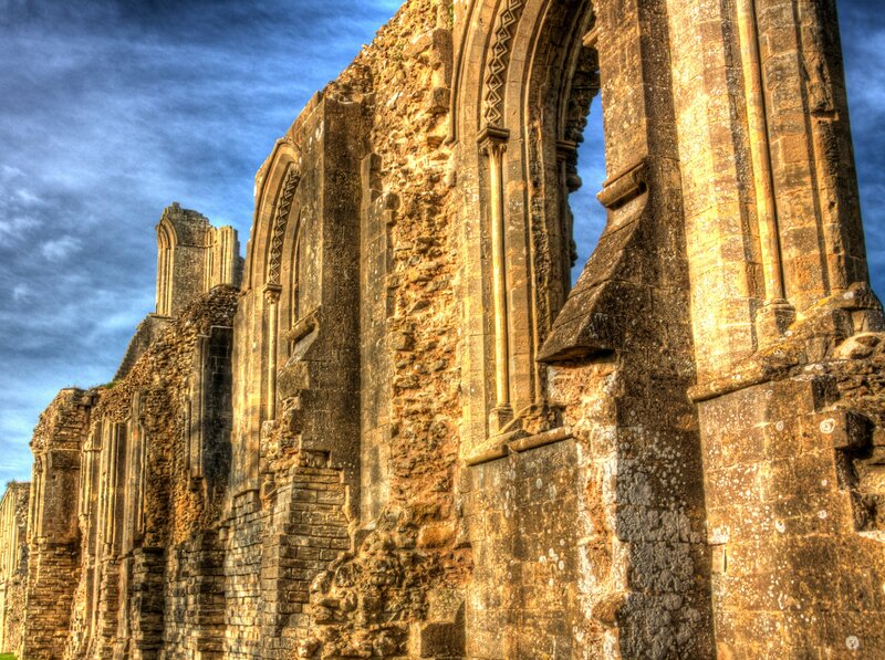 ruins of an old abbey
