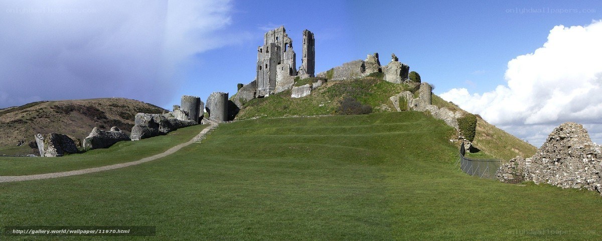 Ruins of Corfe Castle