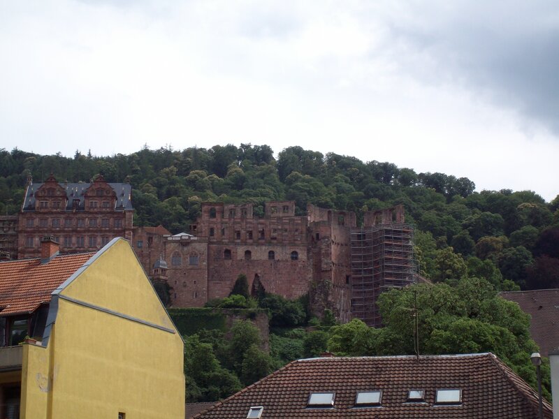 ruins of heidelberg castle