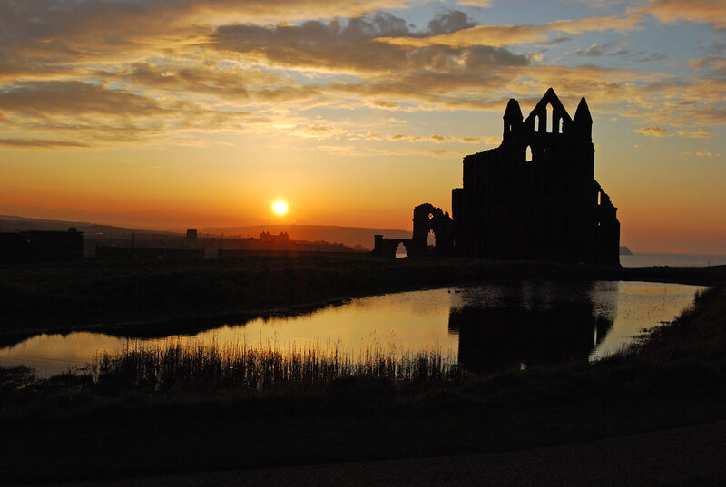 Ruins of Whitby Abbey — Orange
