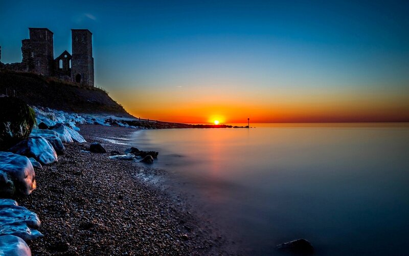 Ruins on a Beach