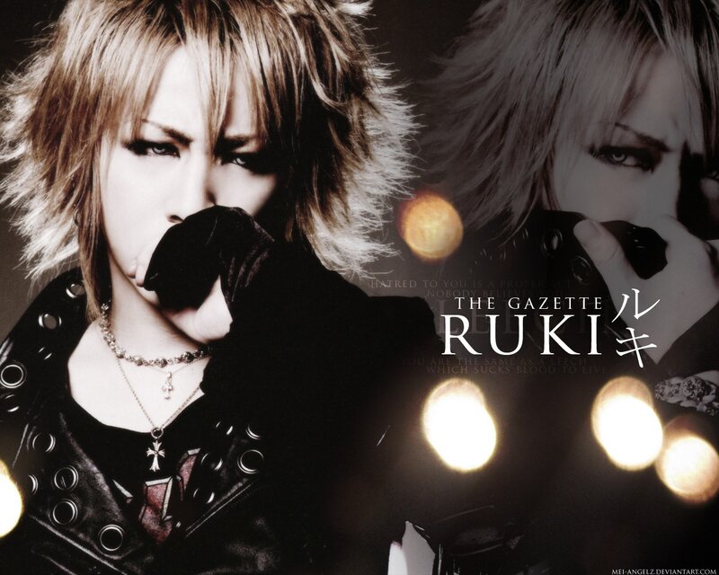 Ruki from The GazettE