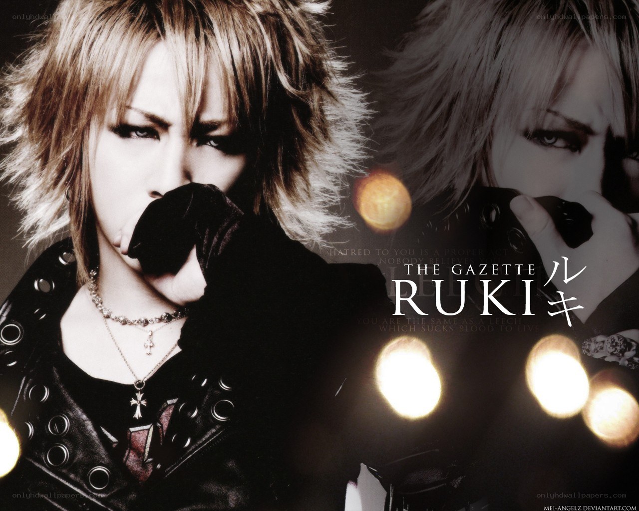 Ruki from The GazettE