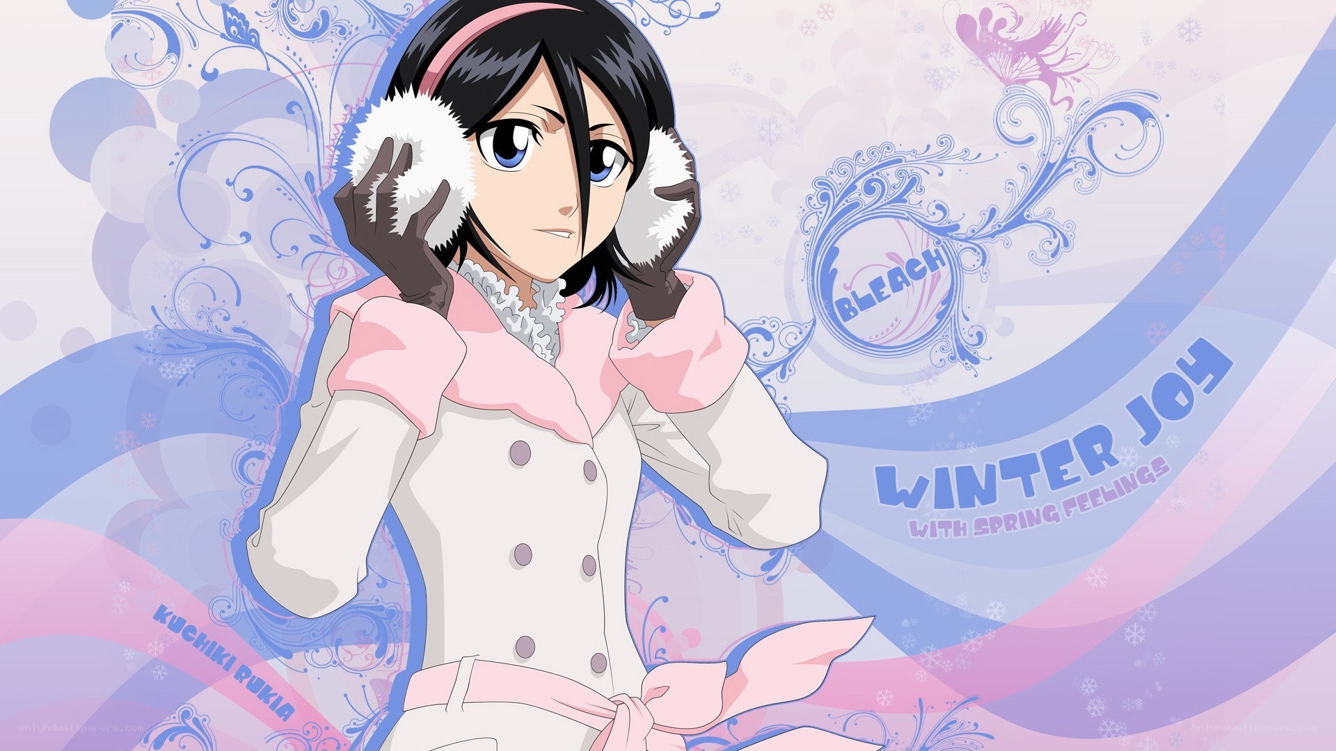 Rukia in winter attire