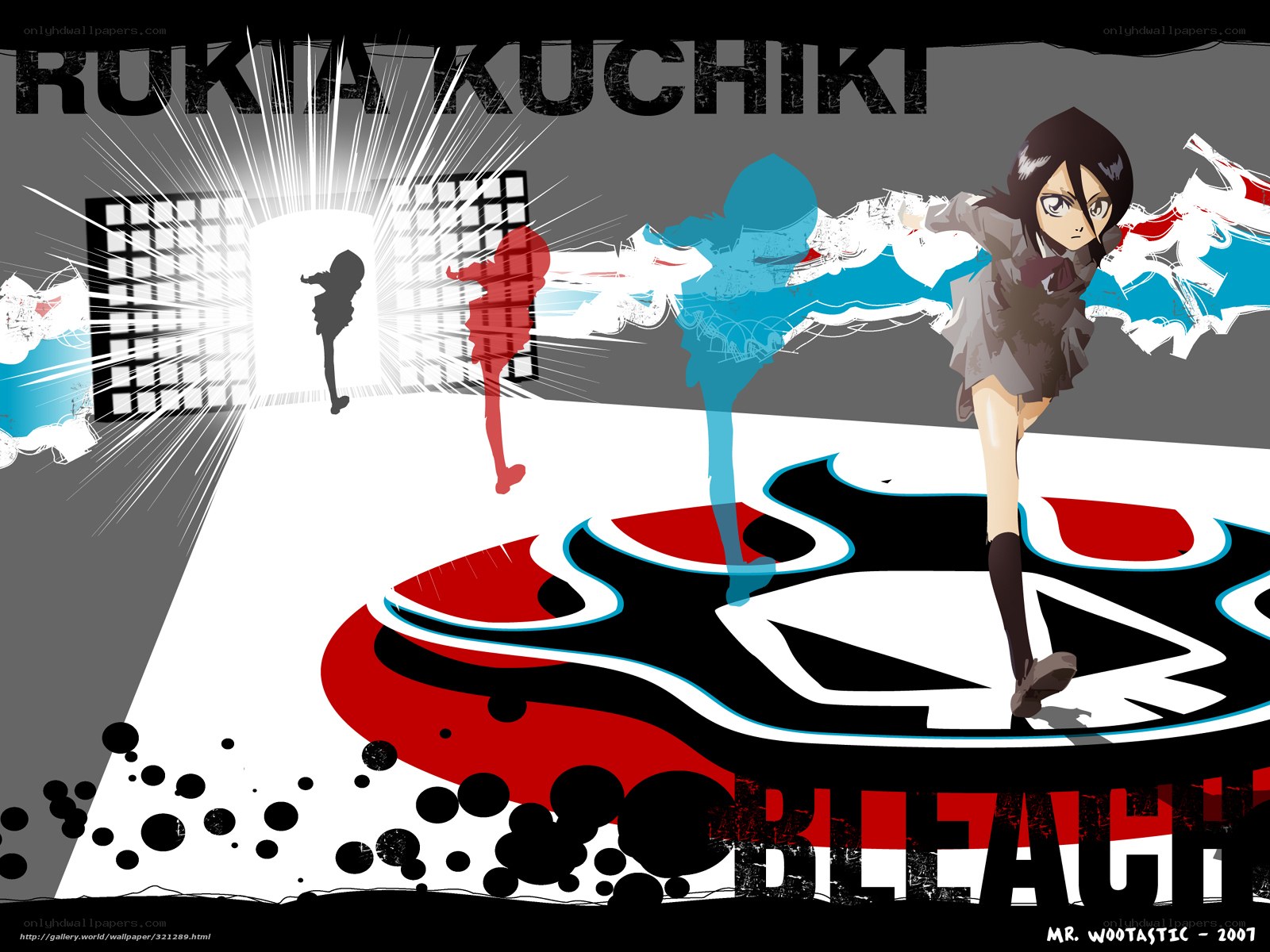 Rukia Kuchiki action art