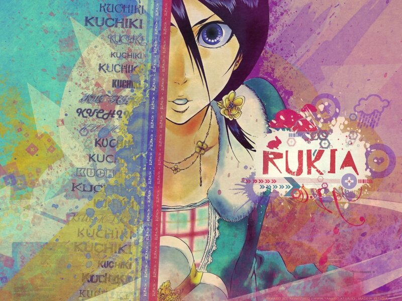 Rukia Kuchiki anime art