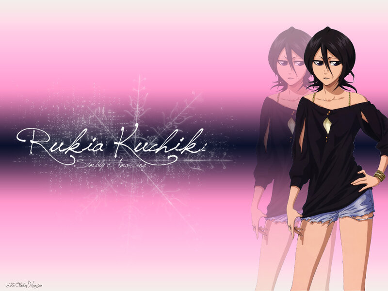 Rukia Kuchiki character art