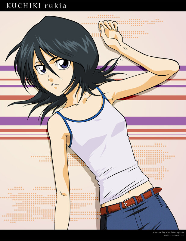 Rukia Kuchiki character art
