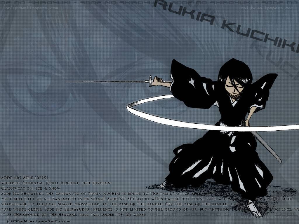 Rukia Kuchiki in action