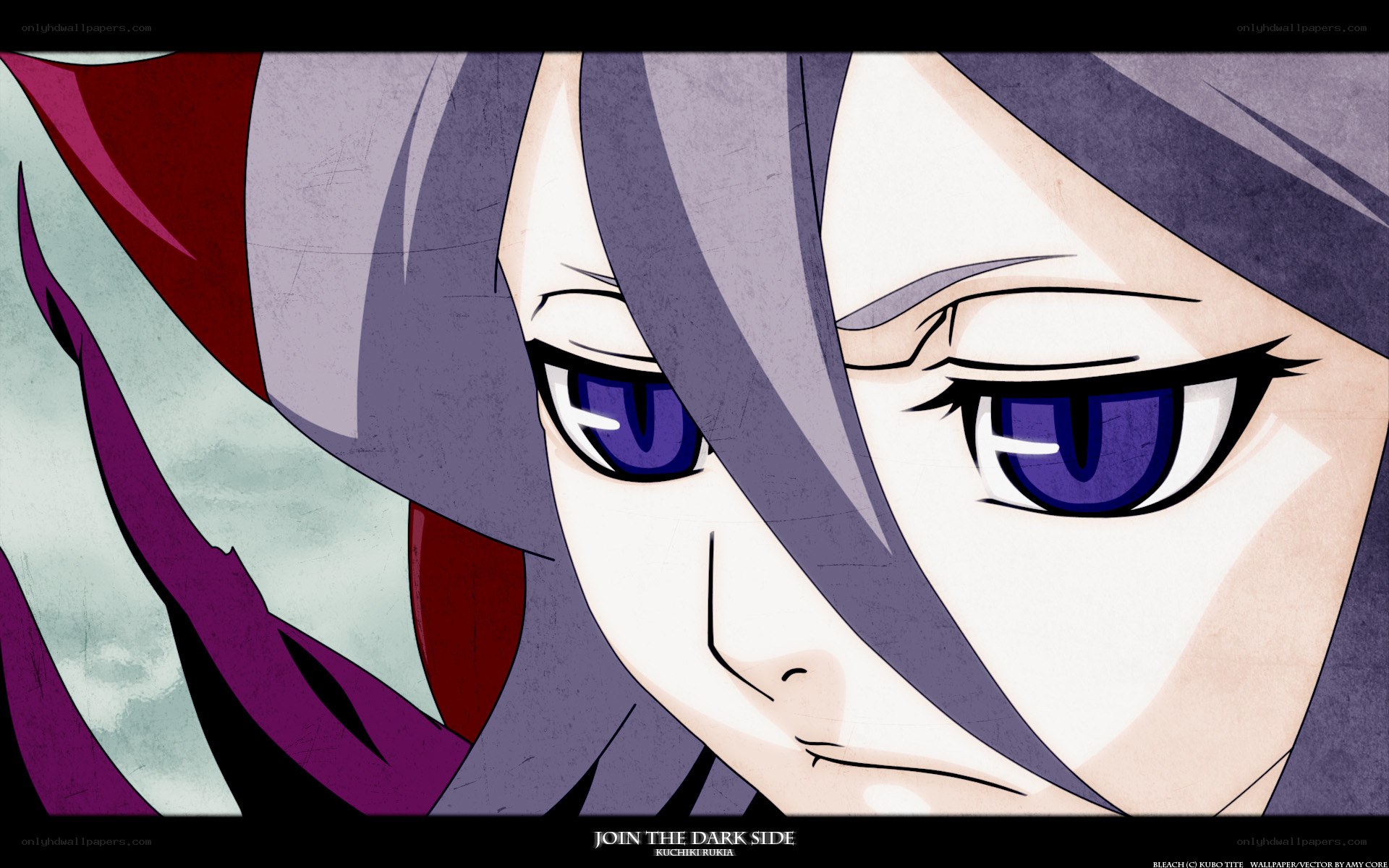 Rukia's intense gaze