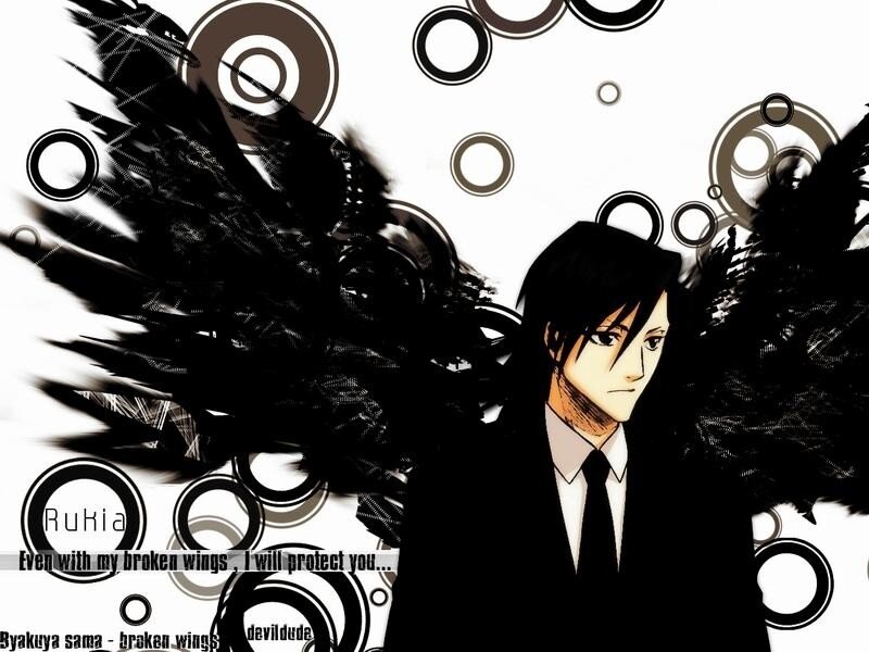 Rukia with broken wings