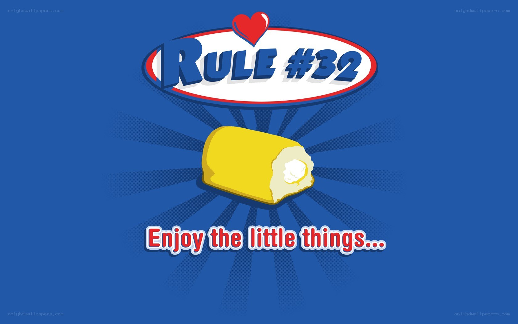 Rule 32: Enjoy the little things