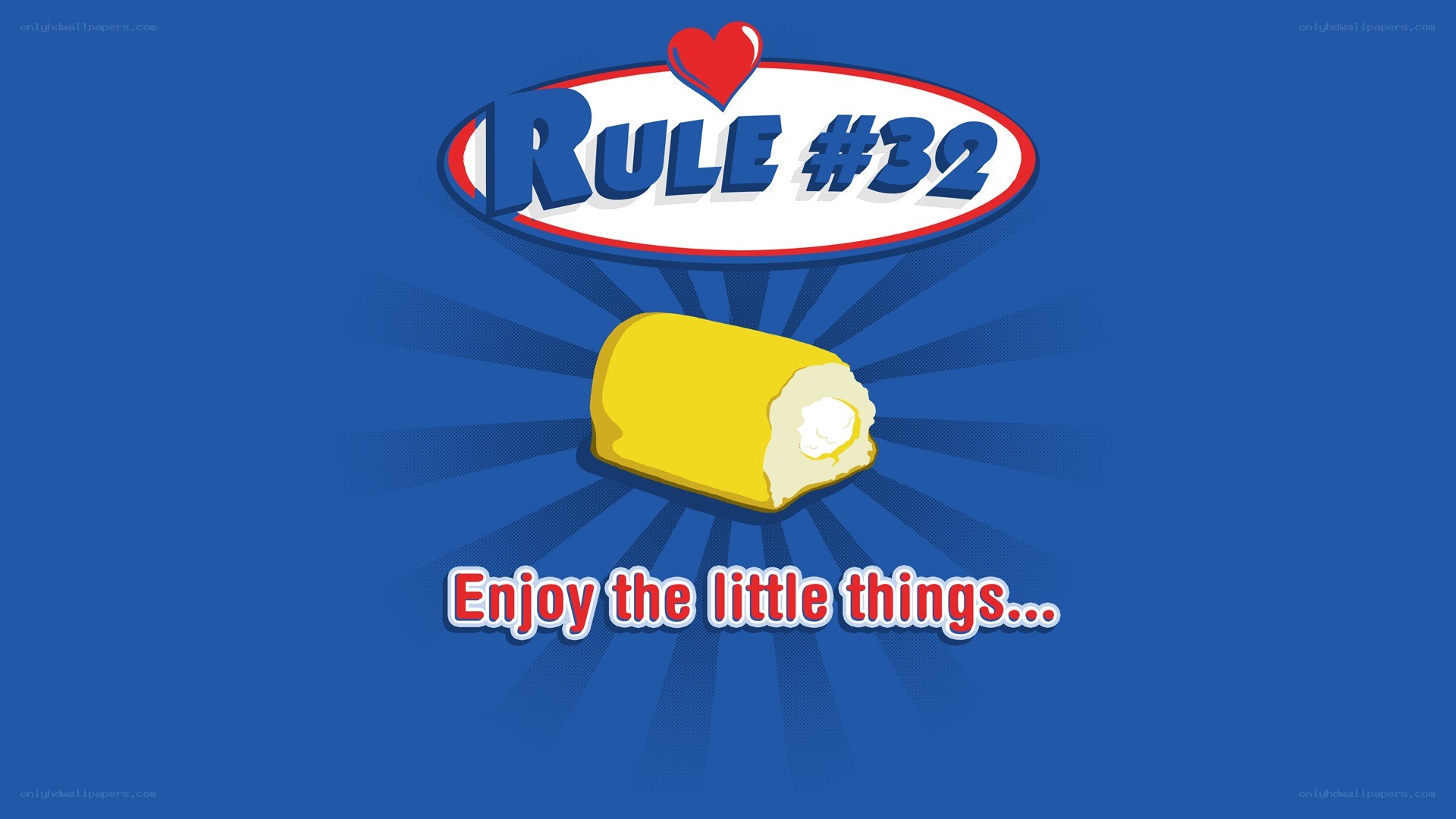 Rule 32: Enjoy the little things