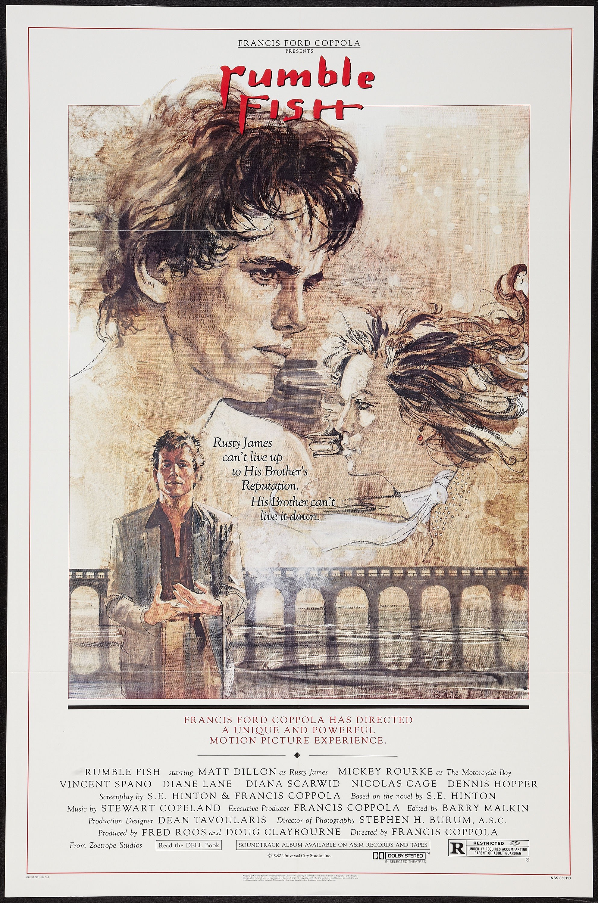 Rumble Fish movie poster
