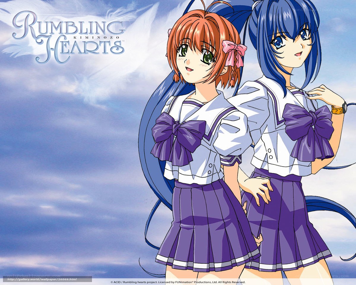 Rumbling Hearts anime art