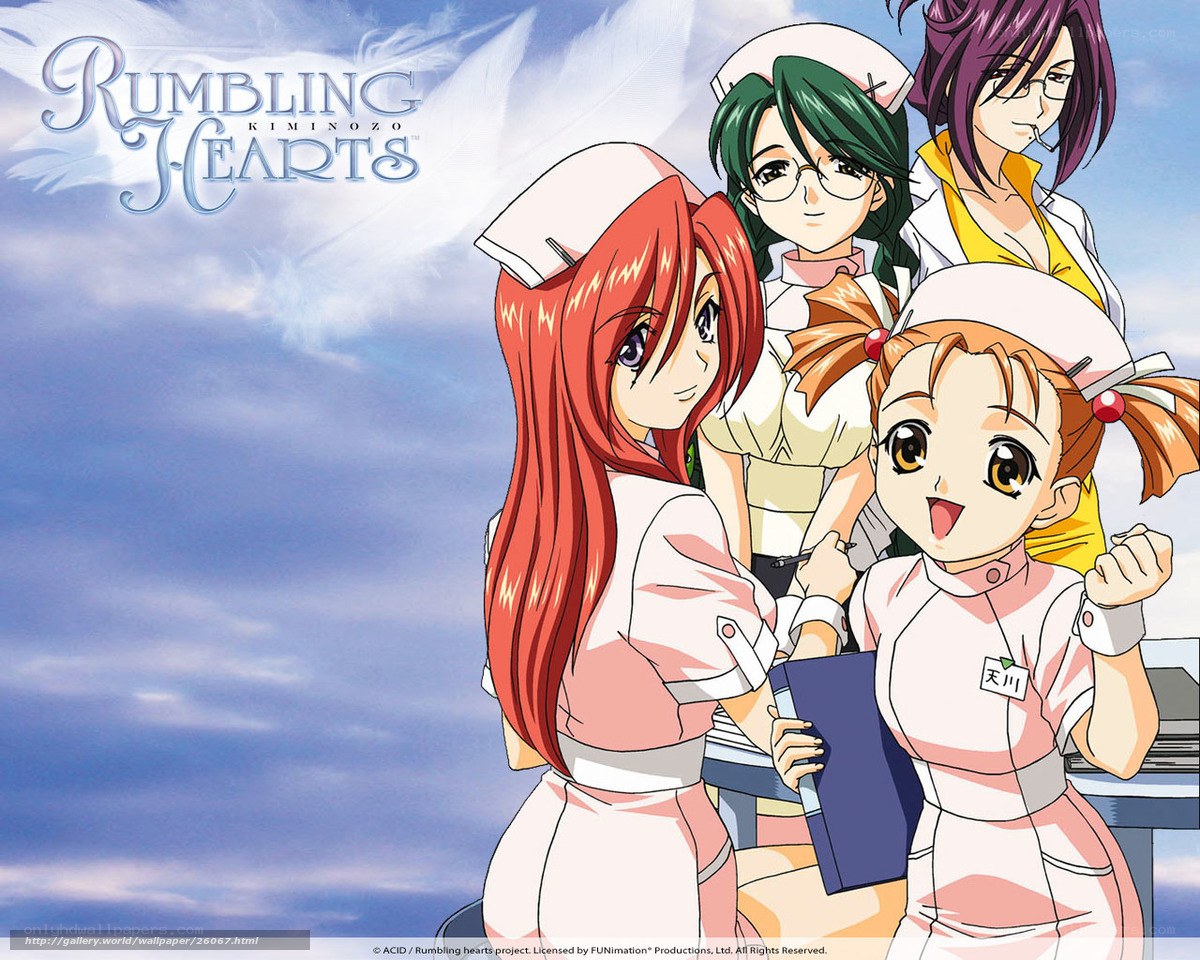 Rumbling Hearts anime characters