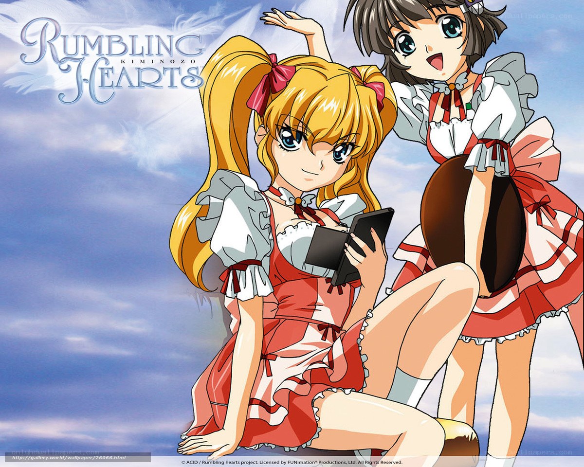 Rumbling Hearts anime characters