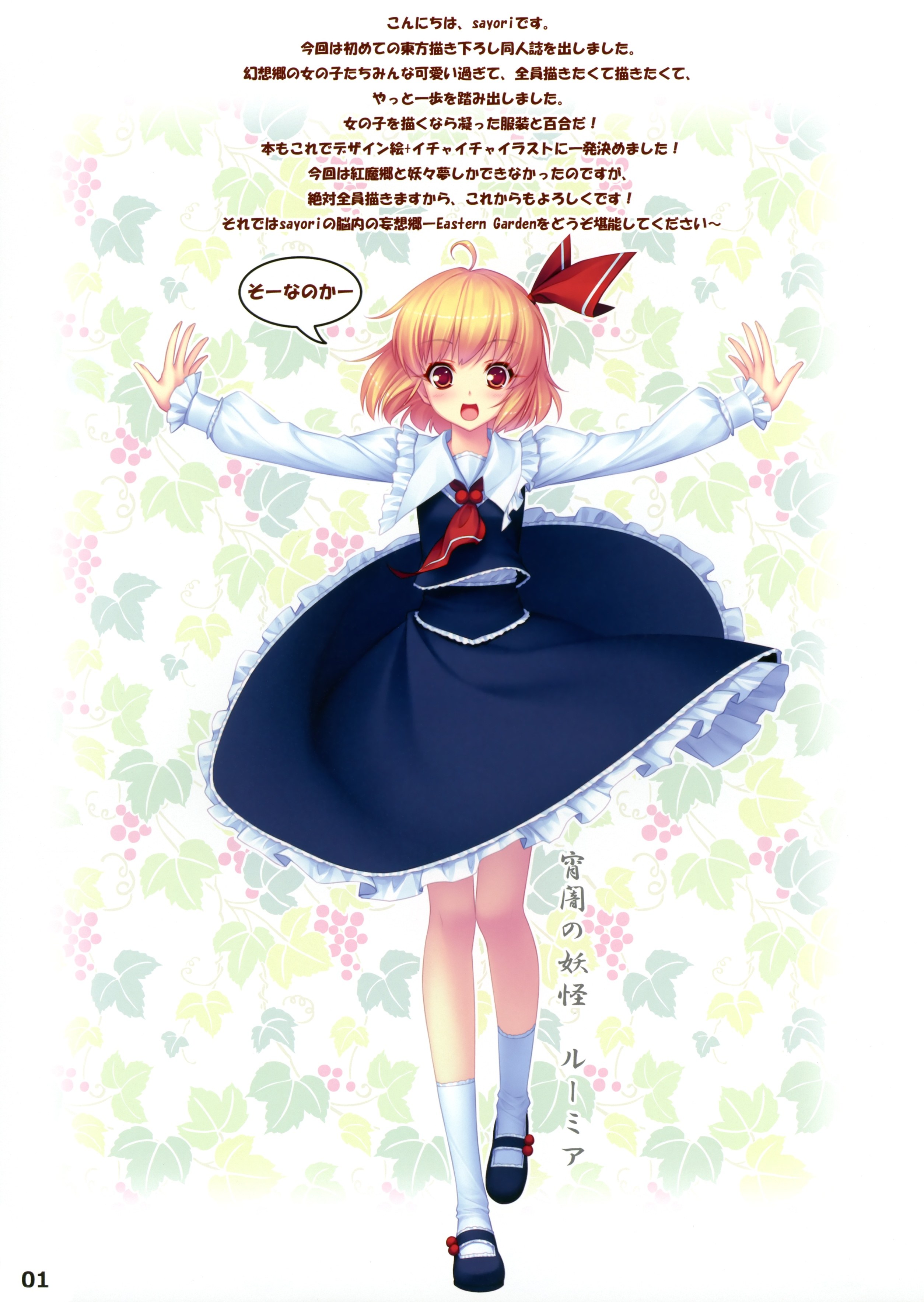 Rumia from Touhou Project